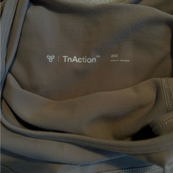 TnAction | TnaLIFE ‘Surge’ Romper **TAUPE** - Picture 5 of 7